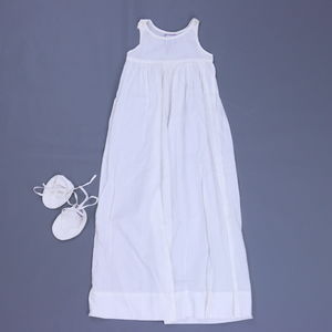 Cornelloki Girls White Dress size: *12-24 Months